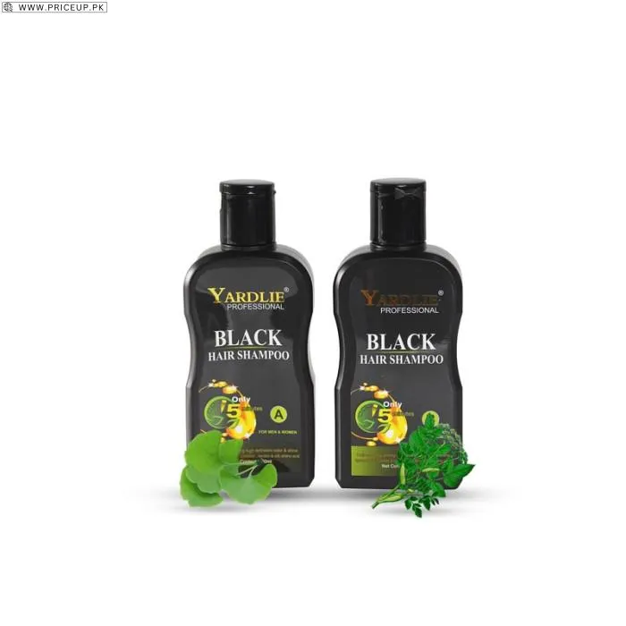 Yardlie Professional Hair Dye Shampoo Mixing Paste Natural Black 200ml