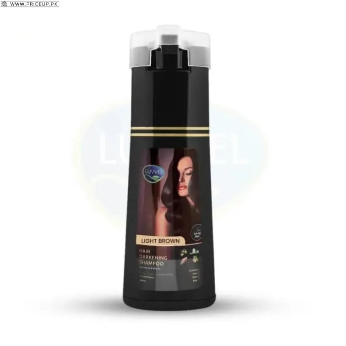 Luvvel Hair Color Shampoo Light Brown