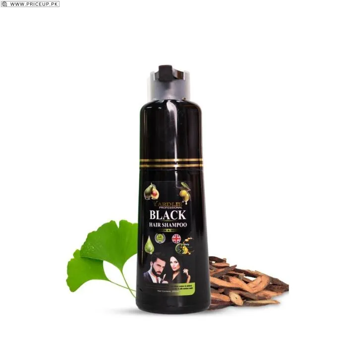 Yardlie Natural Black Hair Color Shampoo