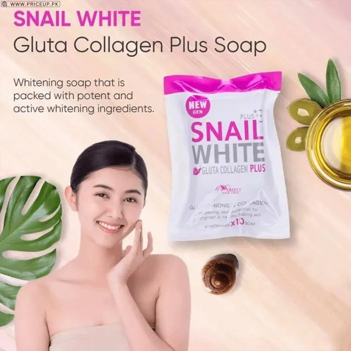 Snail White Gluta Collagen Plus Soap