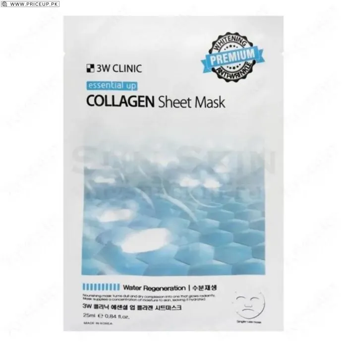 3W Collagen Sheet Mask