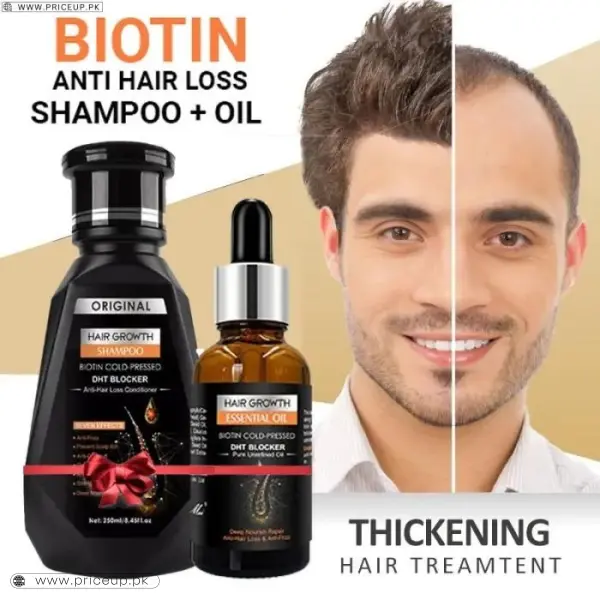 Biotin Cold Pressed Dht Blocker And Hair Growth Shampoo