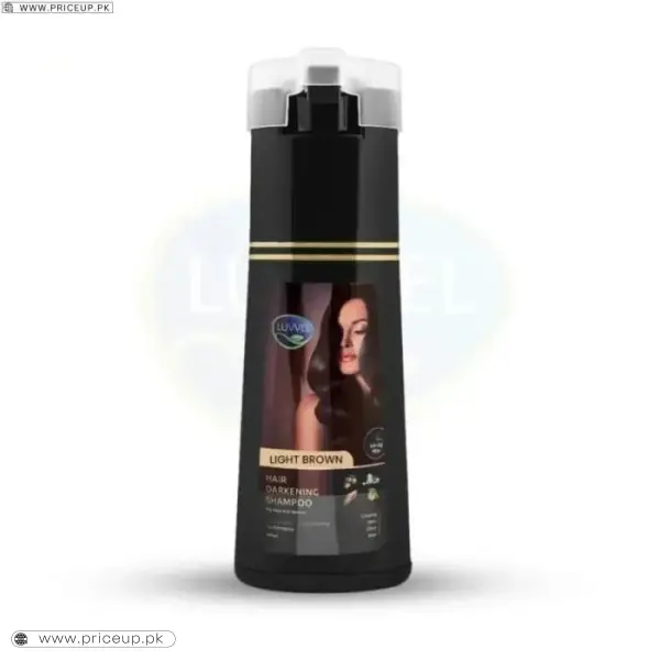 Luvvel Hair Color Shampoo Light Brown